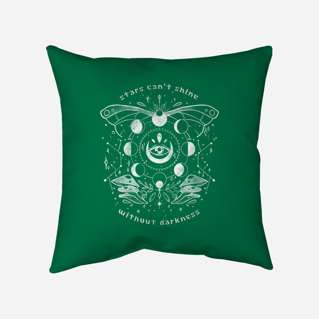 Stars Can't Shine Without Darkness-none removable cover w insert throw pillow-eduely