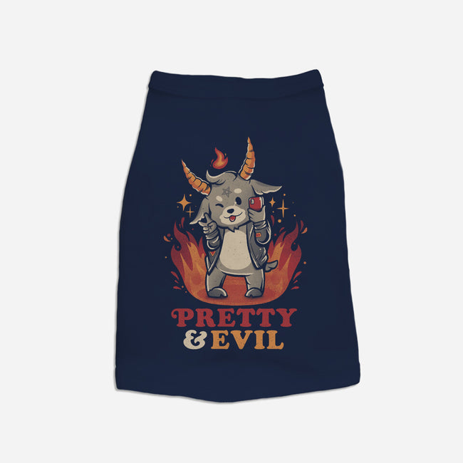 Pretty And Evil-dog basic pet tank-eduely