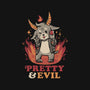 Pretty And Evil-none removable cover throw pillow-eduely