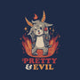 Pretty And Evil-none glossy sticker-eduely
