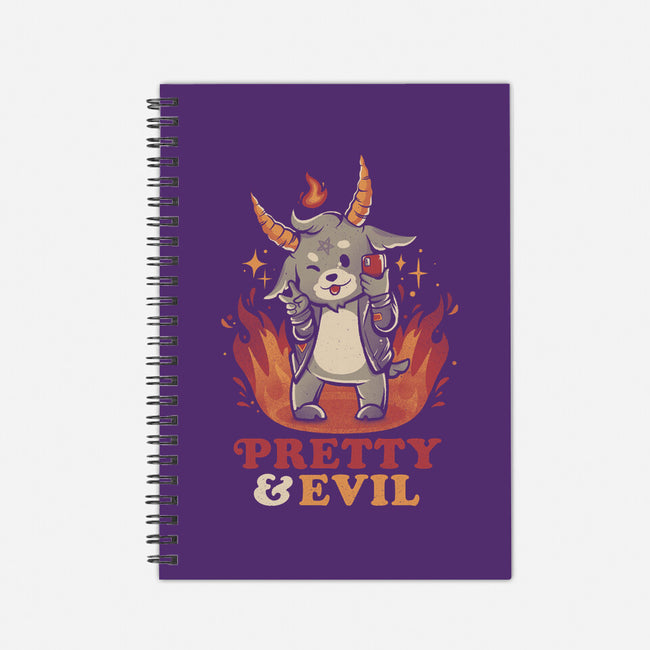 Pretty And Evil-none dot grid notebook-eduely