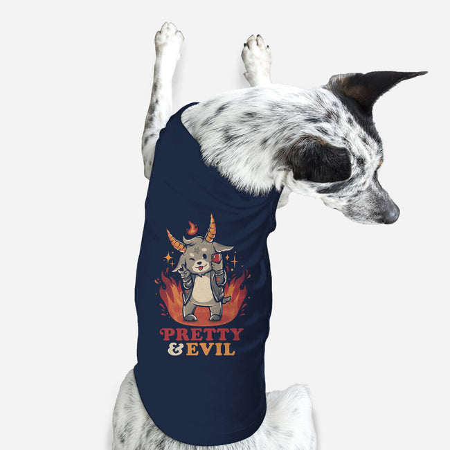 Pretty And Evil-dog basic pet tank-eduely