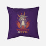 Pretty And Evil-none removable cover throw pillow-eduely