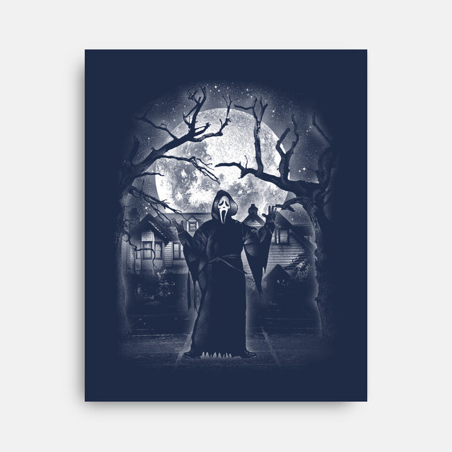 Moonlight Ghostface-none stretched canvas-fanfreak1