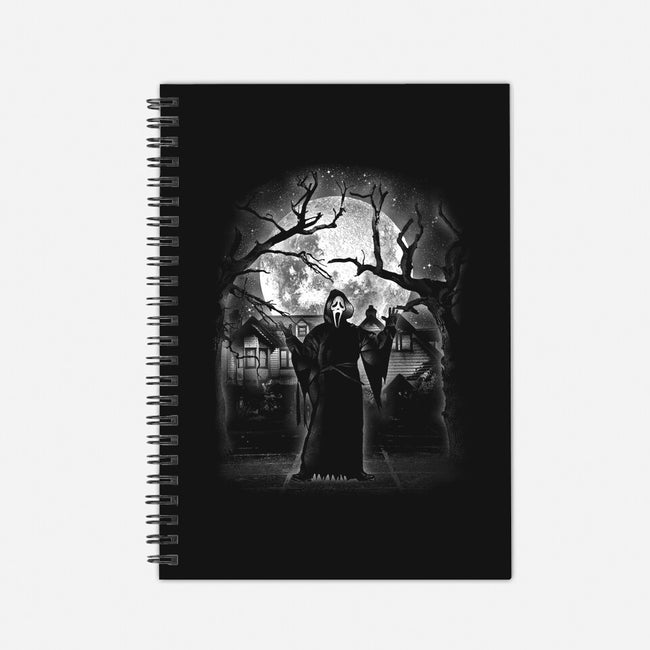 Moonlight Ghostface-none dot grid notebook-fanfreak1