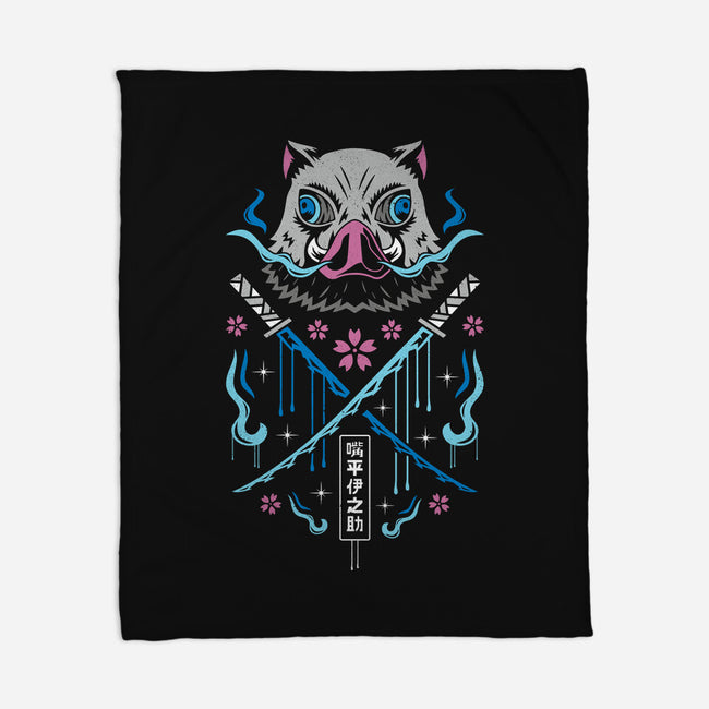 Beast Breathing Swordsman-none fleece blanket-Logozaste