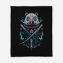 Beast Breathing Swordsman-none fleece blanket-Logozaste