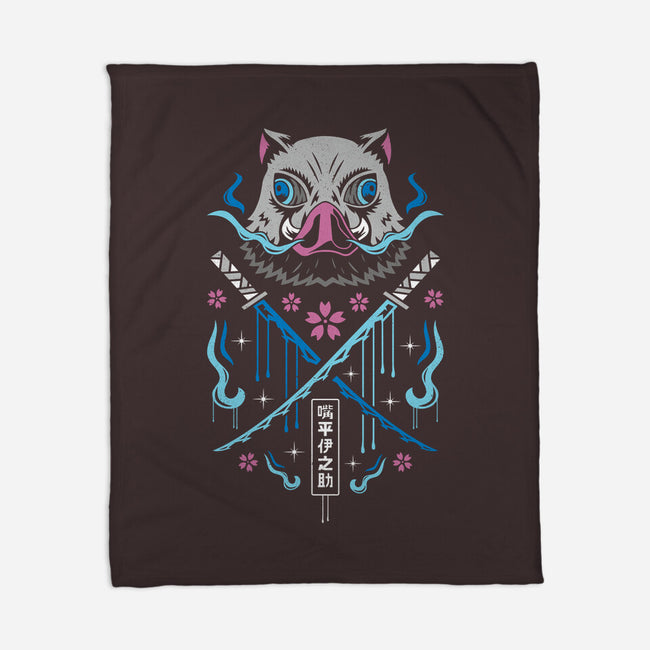 Beast Breathing Swordsman-none fleece blanket-Logozaste