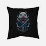 Beast Breathing Swordsman-none removable cover w insert throw pillow-Logozaste