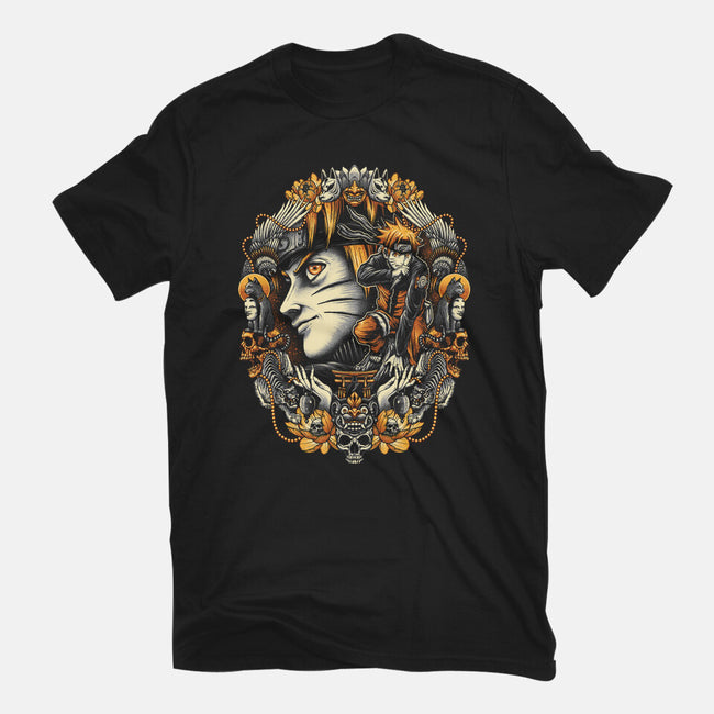 Legend Of The Ninja-womens basic tee-glitchygorilla