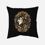 Legend Of The Ninja-none removable cover w insert throw pillow-glitchygorilla