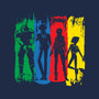Space Bounty Hunter Crew-womens v-neck tee-DrMonekers