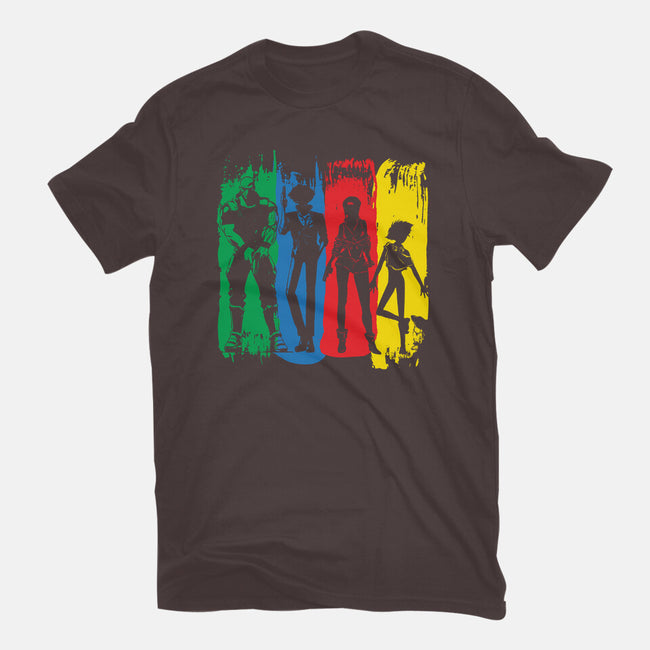 Space Bounty Hunter Crew-womens basic tee-DrMonekers