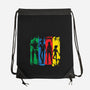 Space Bounty Hunter Crew-none drawstring bag-DrMonekers