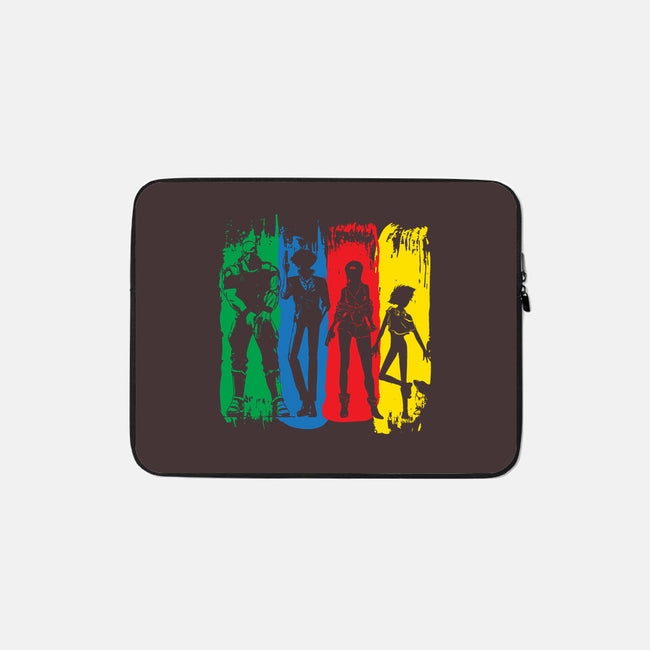 Space Bounty Hunter Crew-none zippered laptop sleeve-DrMonekers