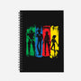 Space Bounty Hunter Crew-none dot grid notebook-DrMonekers