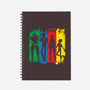 Space Bounty Hunter Crew-none dot grid notebook-DrMonekers