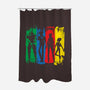 Space Bounty Hunter Crew-none polyester shower curtain-DrMonekers