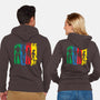 Space Bounty Hunter Crew-unisex zip-up sweatshirt-DrMonekers