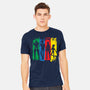 Space Bounty Hunter Crew-mens heavyweight tee-DrMonekers