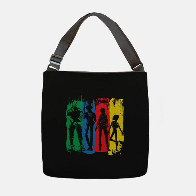 Space Bounty Hunter Crew-none adjustable tote-DrMonekers