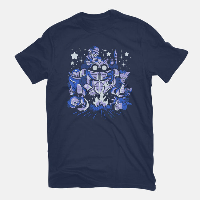 Deep Sleep-womens basic tee-Sketchdemao