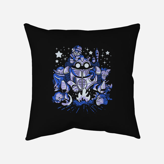 Deep Sleep-none removable cover w insert throw pillow-Sketchdemao