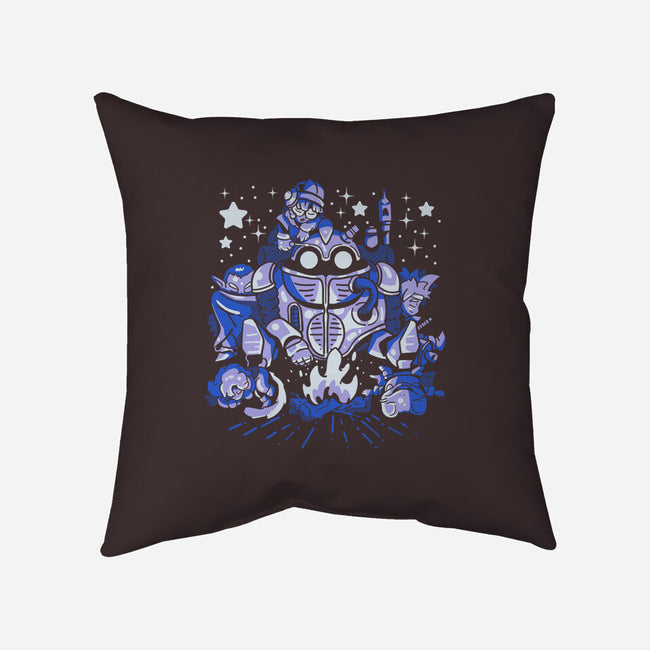 Deep Sleep-none removable cover w insert throw pillow-Sketchdemao