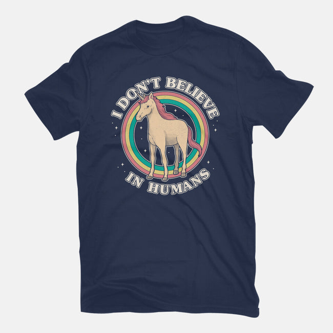 Believe In Humans-mens basic tee-Thiago Correa