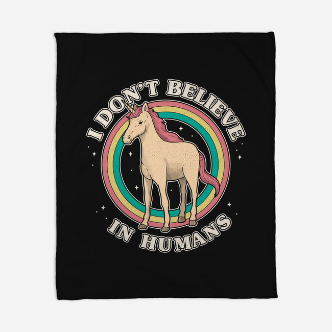 Believe In Humans-none fleece blanket-Thiago Correa