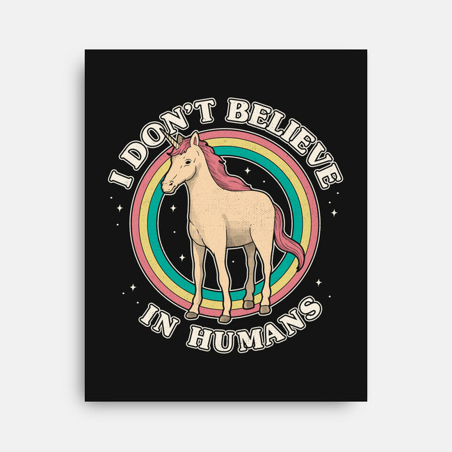 Believe In Humans-none stretched canvas-Thiago Correa