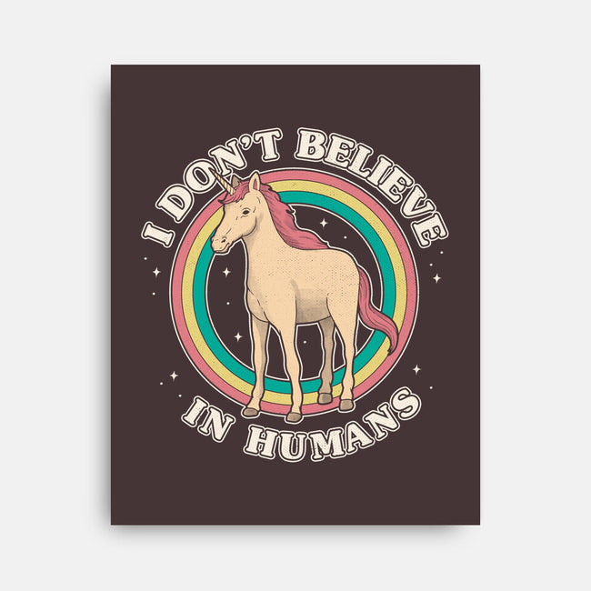 Believe In Humans-none stretched canvas-Thiago Correa