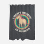Believe In Humans-none polyester shower curtain-Thiago Correa