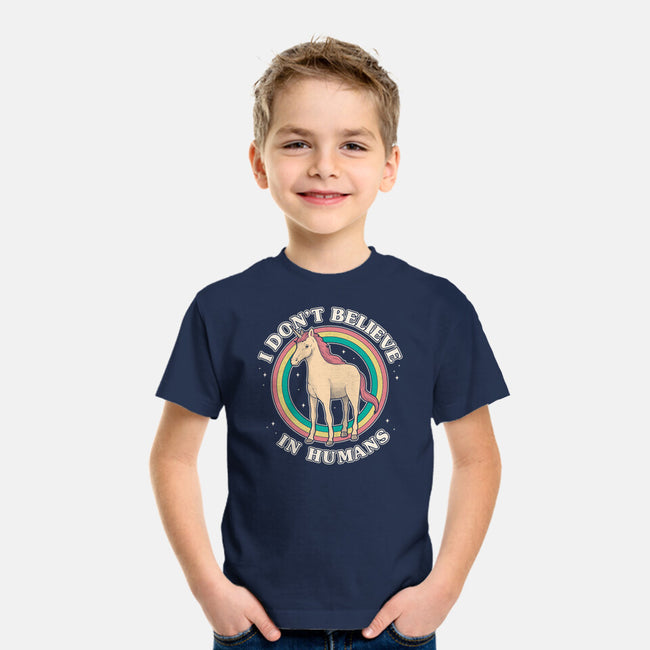 Believe In Humans-youth basic tee-Thiago Correa