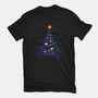 Christmas Cosmos Universe-womens basic tee-tobefonseca