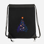 Christmas Cosmos Universe-none drawstring bag-tobefonseca