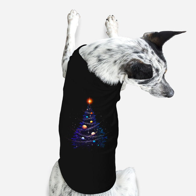 Christmas Cosmos Universe-dog basic pet tank-tobefonseca