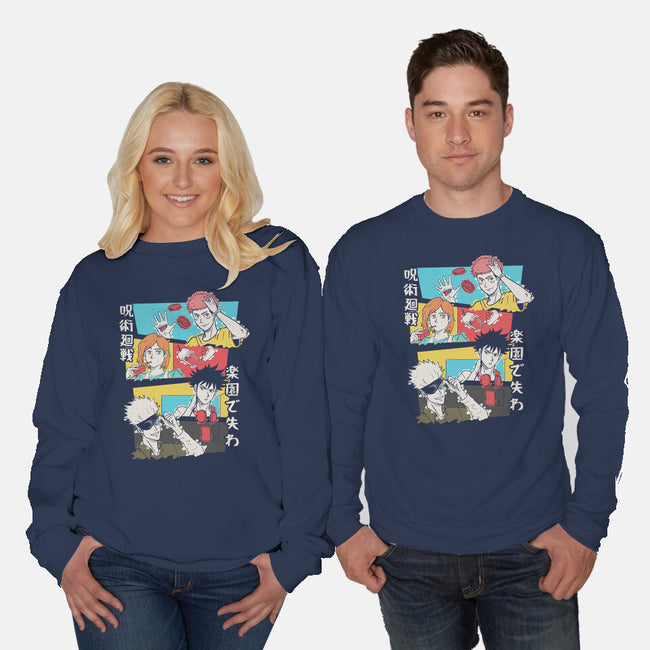 Tokyo High Squad-unisex crew neck sweatshirt-Arigatees