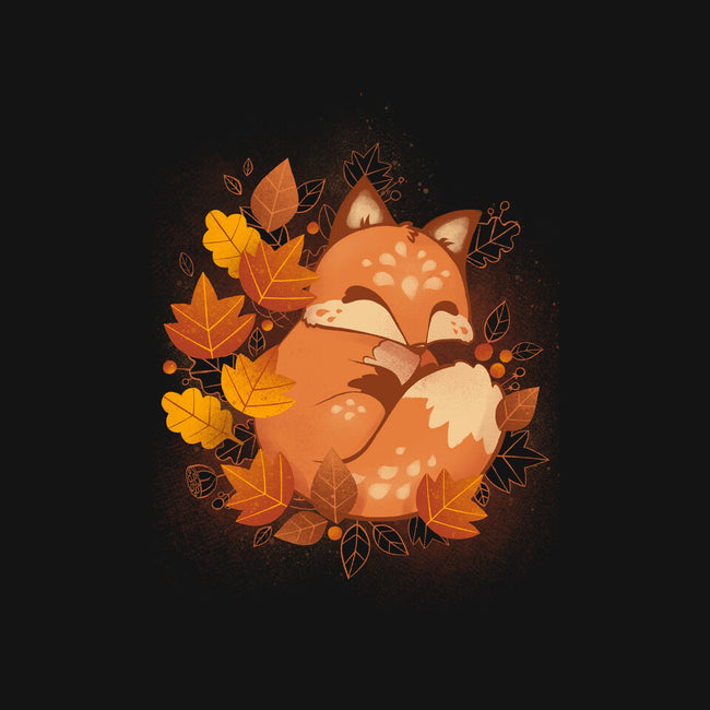 Autumn Fox-none polyester shower curtain-ricolaa