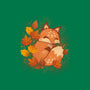 Autumn Fox-none beach towel-ricolaa