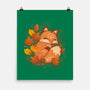 Autumn Fox-none matte poster-ricolaa