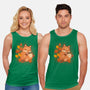 Autumn Fox-unisex basic tank-ricolaa