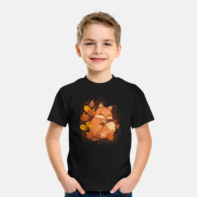Autumn Fox-youth basic tee-ricolaa
