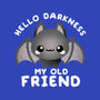 Darkness My Old Friend-none dot grid notebook-NemiMakeit