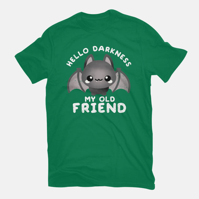 Darkness My Old Friend-womens basic tee-NemiMakeit