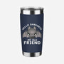 Darkness My Old Friend-none stainless steel tumbler drinkware-NemiMakeit