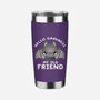 Darkness My Old Friend-none stainless steel tumbler drinkware-NemiMakeit