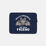 Darkness My Old Friend-none zippered laptop sleeve-NemiMakeit