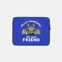 Darkness My Old Friend-none zippered laptop sleeve-NemiMakeit