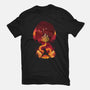 Fire Nation Landsacape-womens basic tee-dandingeroz